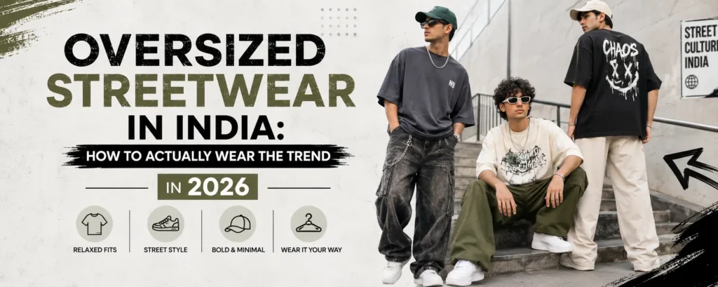 Oversized Streetwear in India: How to Actually Wear the Trend in 2026